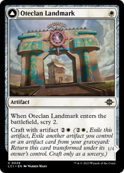 Oteclan Landmark (LCI-029) [The Lost Caverns of Ixalan] MTG Single Wizards of the Coast