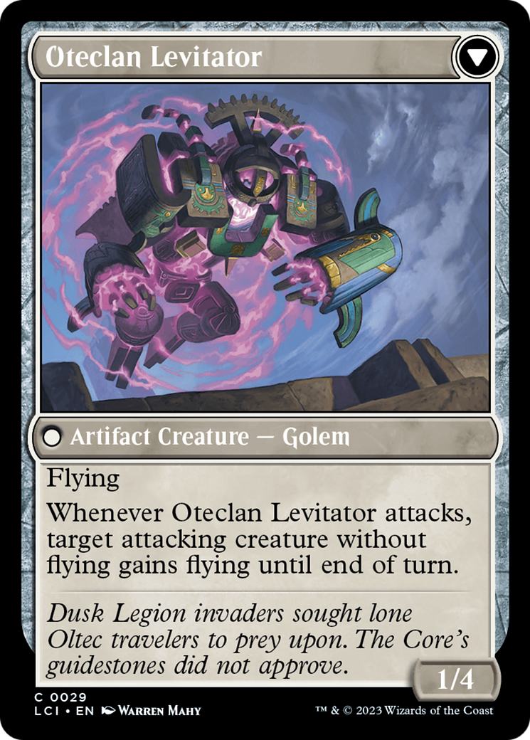 Oteclan Landmark (LCI-029) [The Lost Caverns of Ixalan] Foil MTG Single Wizards of the Coast