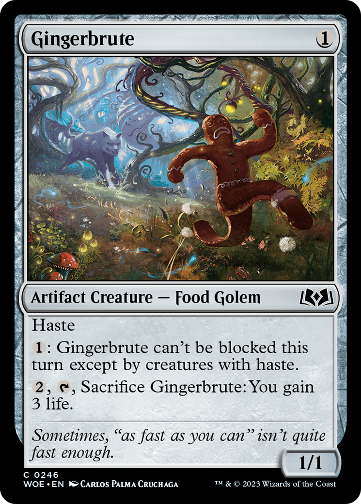 Gingerbrute (WOE-246) [Wilds of Eldraine] Foil MTG Single Wizards of the Coast