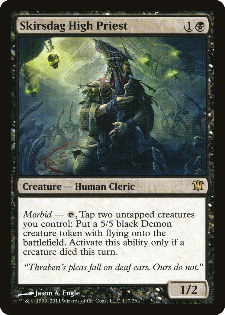 Skirsdag High Priest (ISD-117) [Innistrad] Foil MTG Single Wizards of the Coast