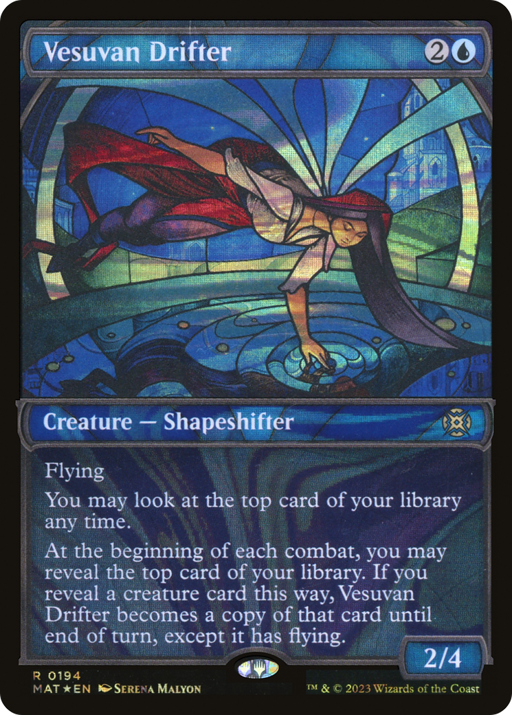 Vesuvan Drifter (Halo Foil) (MAT-194) [March of the Machine: The Aftermath] (Showcase) Foil MTG Single Wizards of the Coast