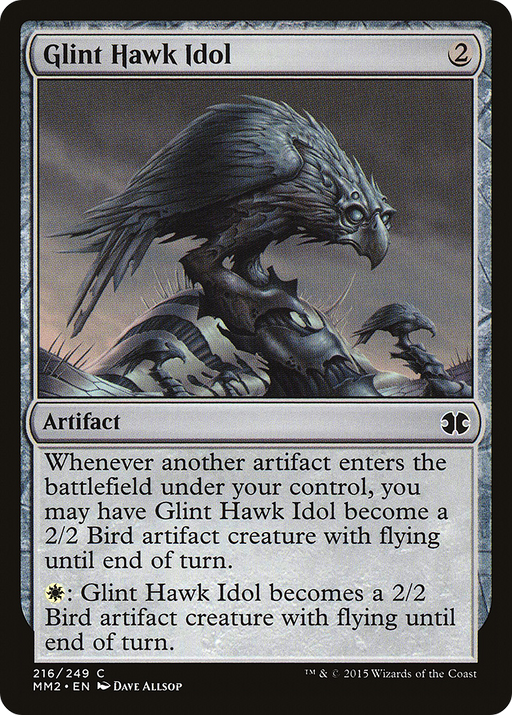 Glint Hawk Idol (MM2-216) [Modern Masters 2015] MTG Single Modern Masters 2015