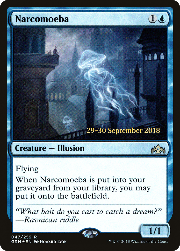 Narcomoeba (PRE-047) [Guilds of Ravnica Promos] Foil MTG Single Wizards of the Coast