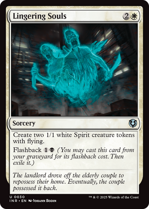 Lingering Souls (INR-030) [Innistrad Remastered] Foil MTG Single Wizards of the Coast