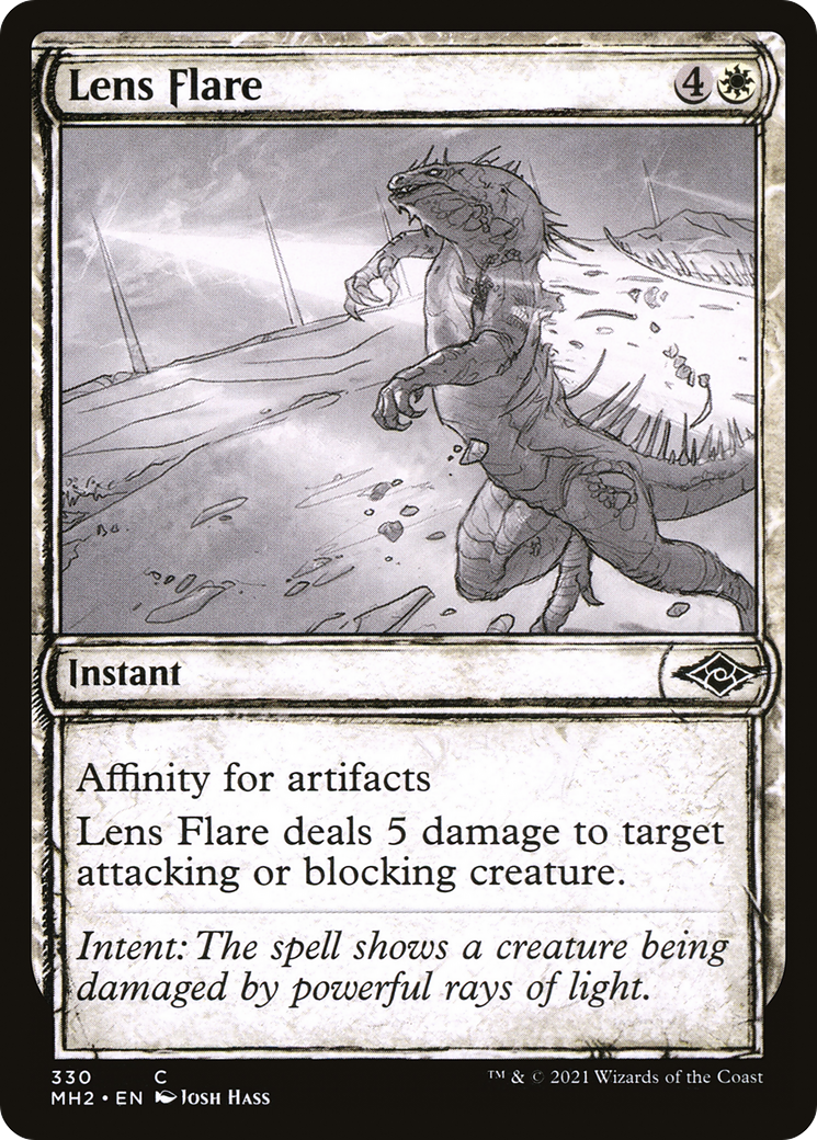 Lens Flare (MH2-330) [Modern Horizons 2] (Showcase) MTG Single Modern Horizons 2