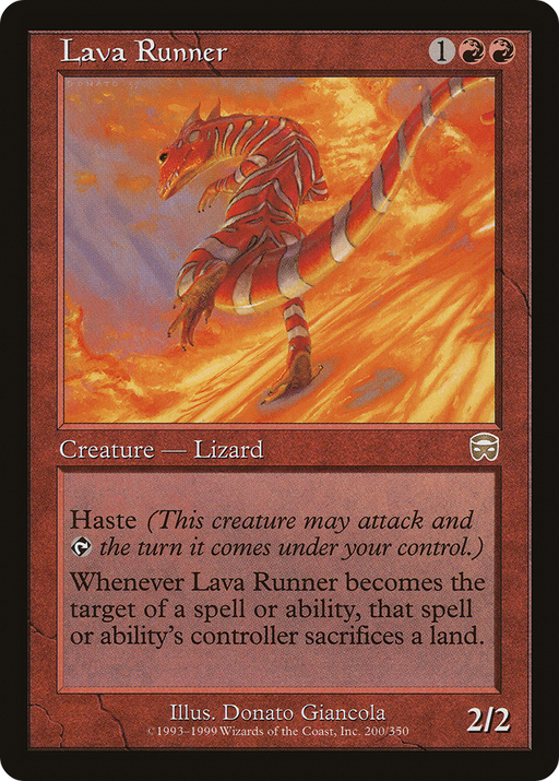 Lava Runner (MMQ-200) [Mercadian Masques] Foil MTG Single Wizards of the Coast