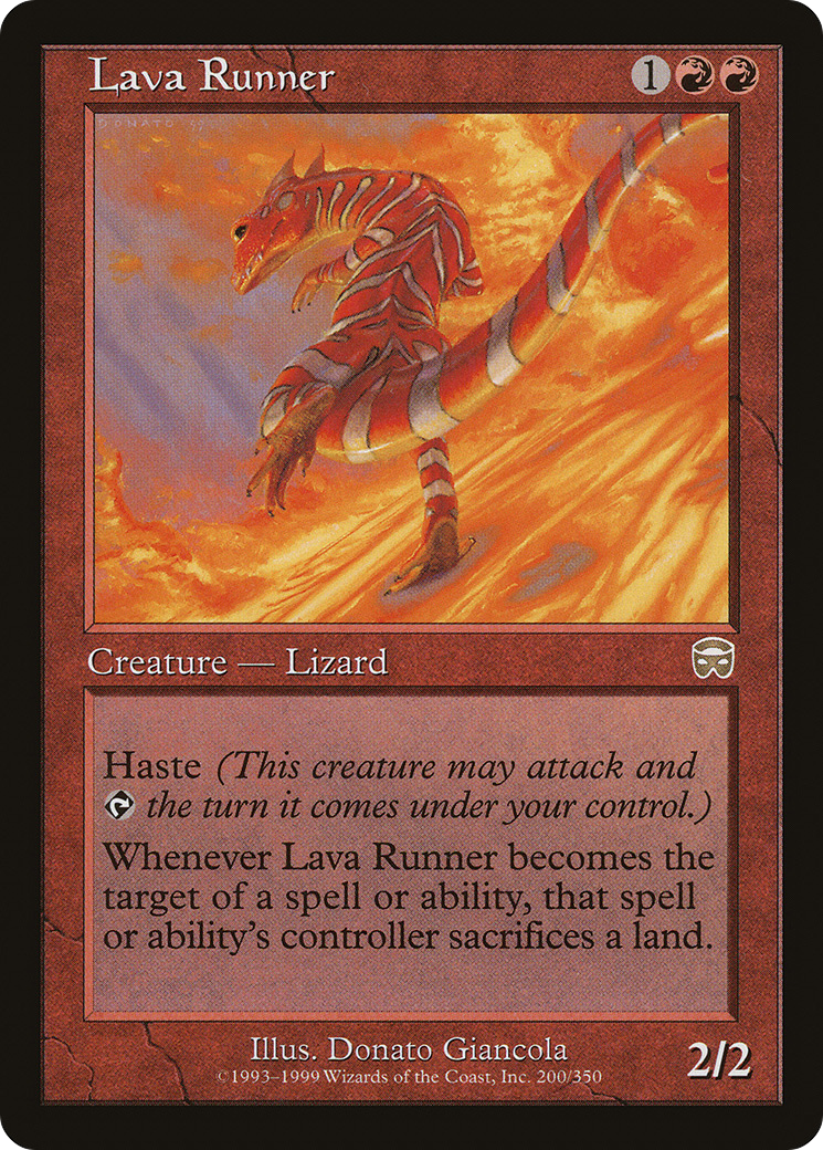 Lava Runner (MMQ-200) [Mercadian Masques] MTG Single Wizards of the Coast