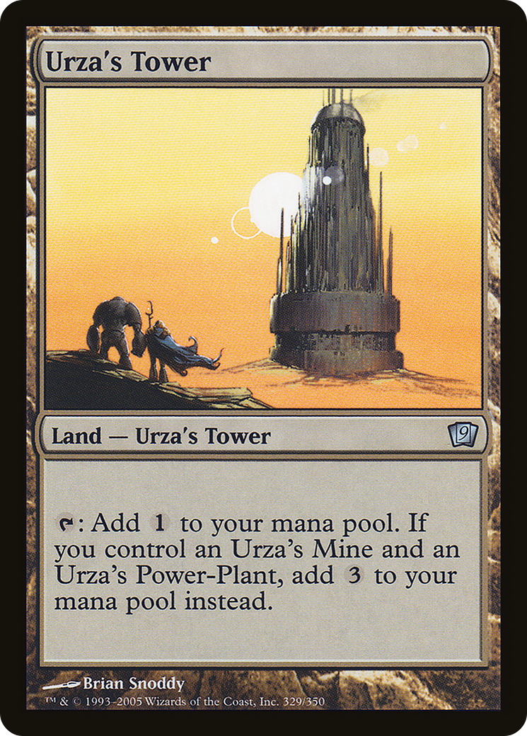 Urza's Tower (9ED-329) [9th Edition] MTG Single Wizards of the Coast