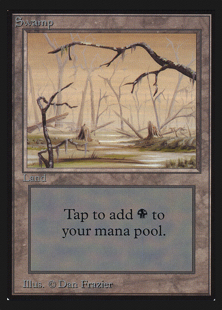 Swamp (IED-295) [Intl. Collectors' Edition] MTG Single Wizards of the Coast