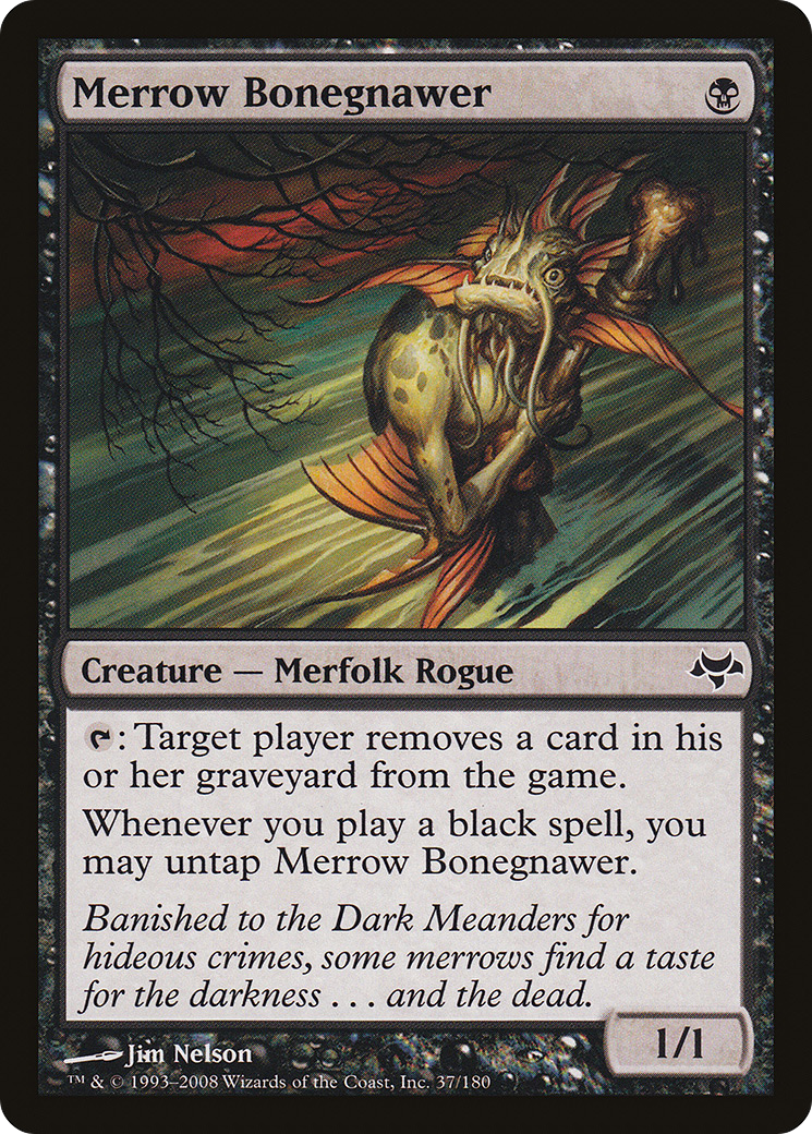 Merrow Bonegnawer (EVE-037) [Eventide] Foil MTG Single Wizards of the Coast