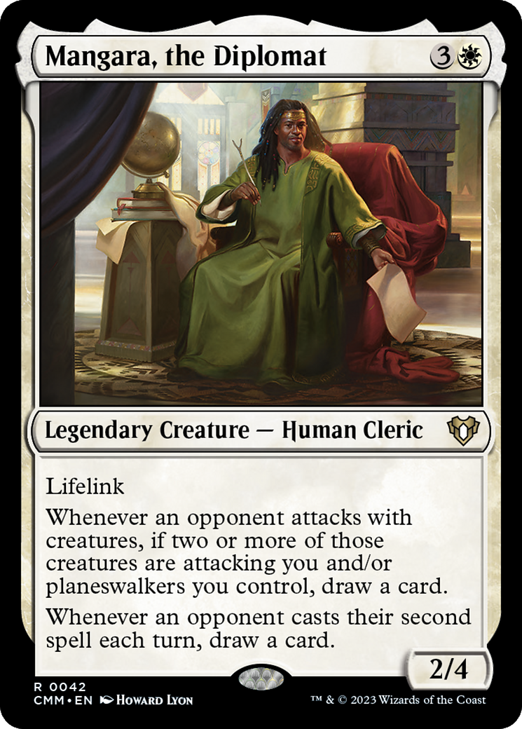 Mangara, the Diplomat (CMM-042) [Commander Masters] MTG Single Wizards of the Coast