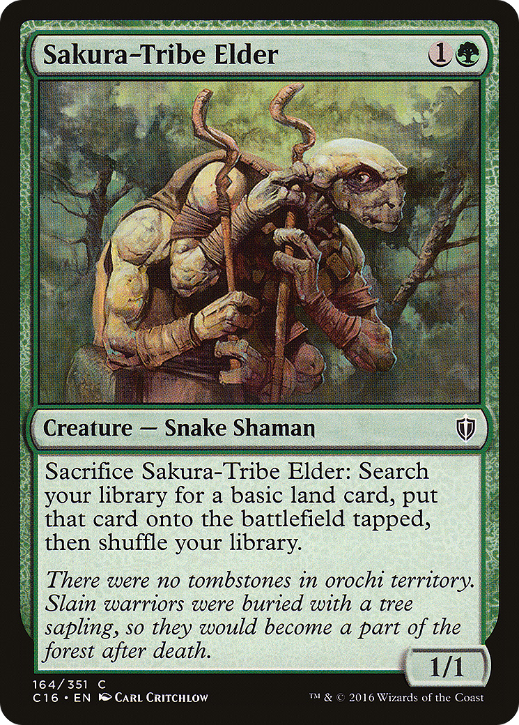 Sakura-Tribe Elder (C16-164) [Commander 2016] MTG Single Wizards of the Coast