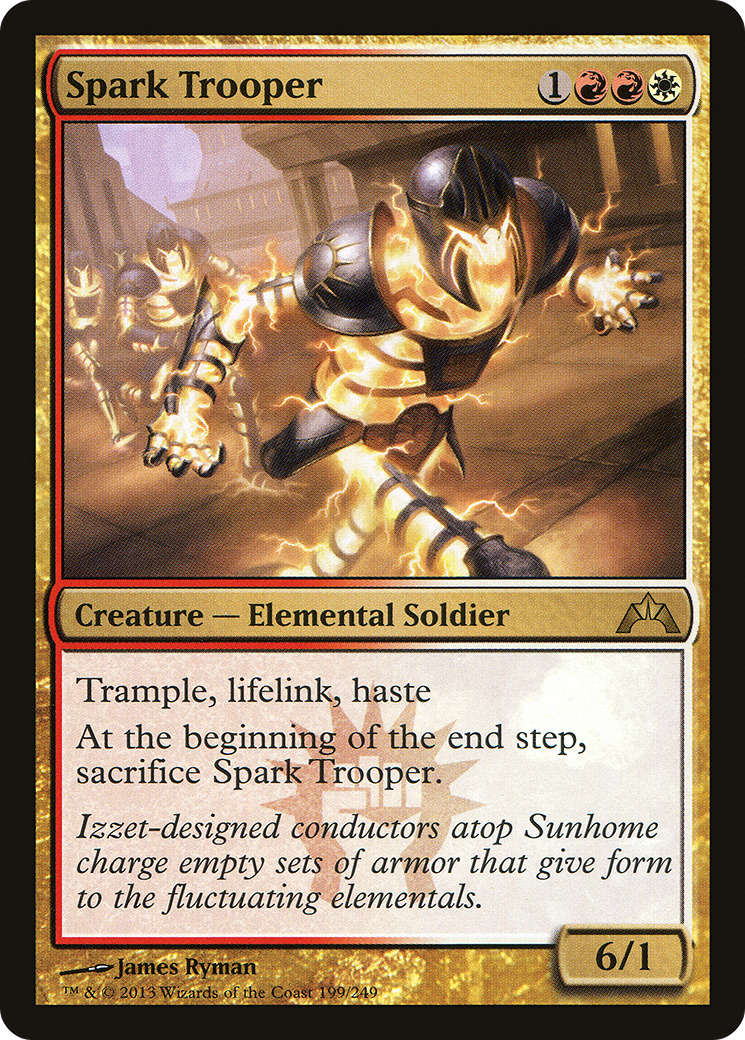 Spark Trooper [Gatecrash] MTG Single Magic: The Gathering   