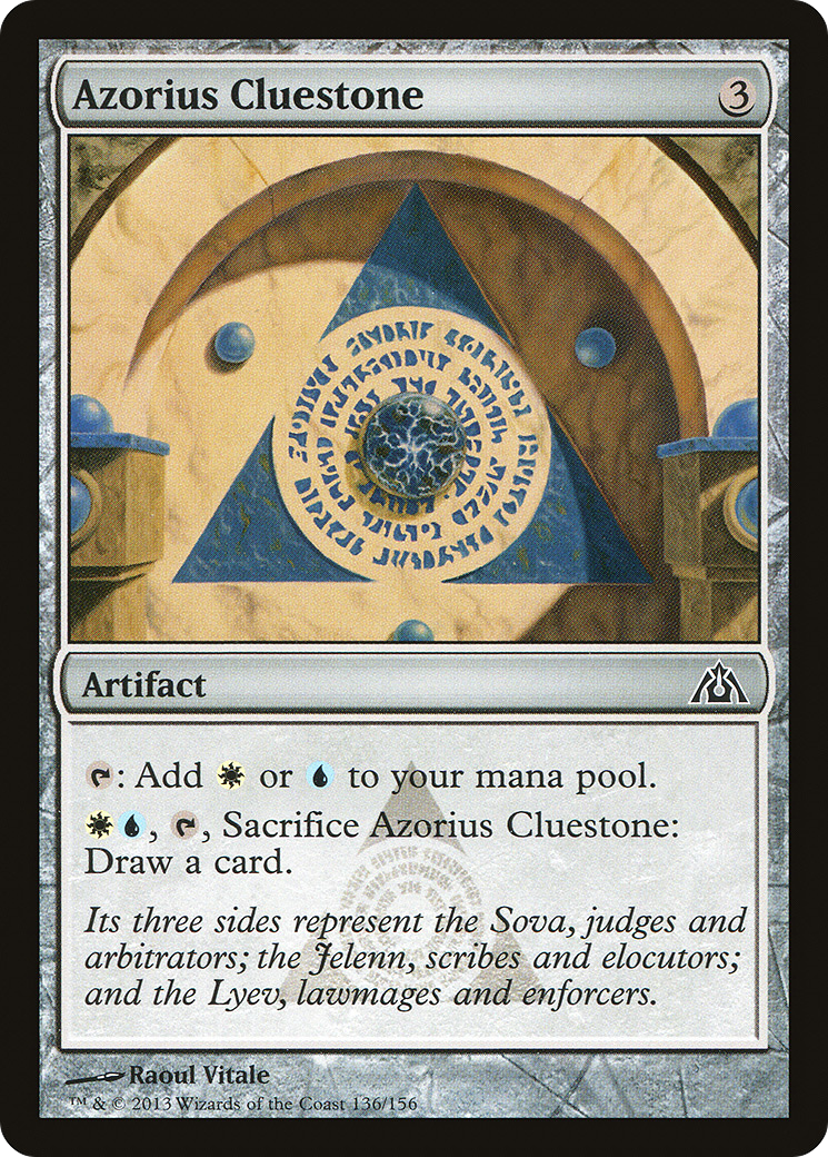Azorius Cluestone (DGM-136) [Dragon's Maze] Foil MTG Single Wizards of the Coast