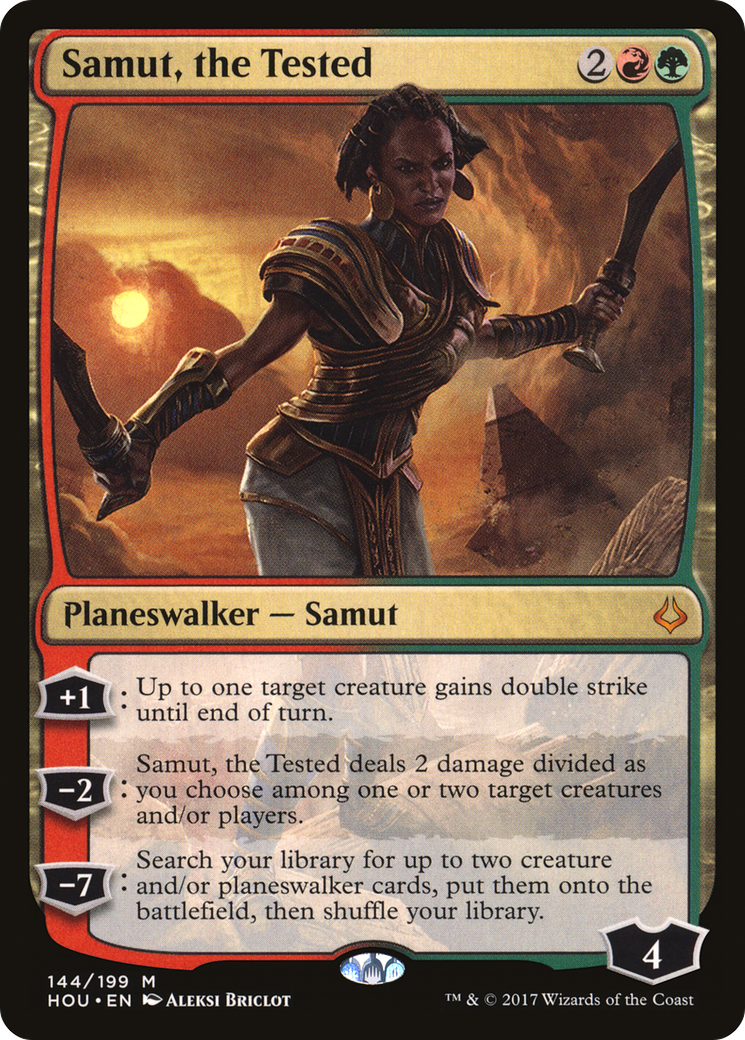 Samut, the Tested (HOU-144) [Hour of Devastation] Foil MTG Single Wizards of the Coast