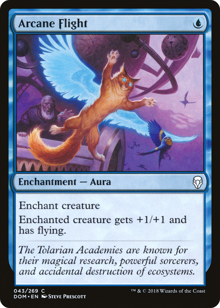 Arcane Flight (DOM-043) [Dominaria] MTG Single Wizards of the Coast