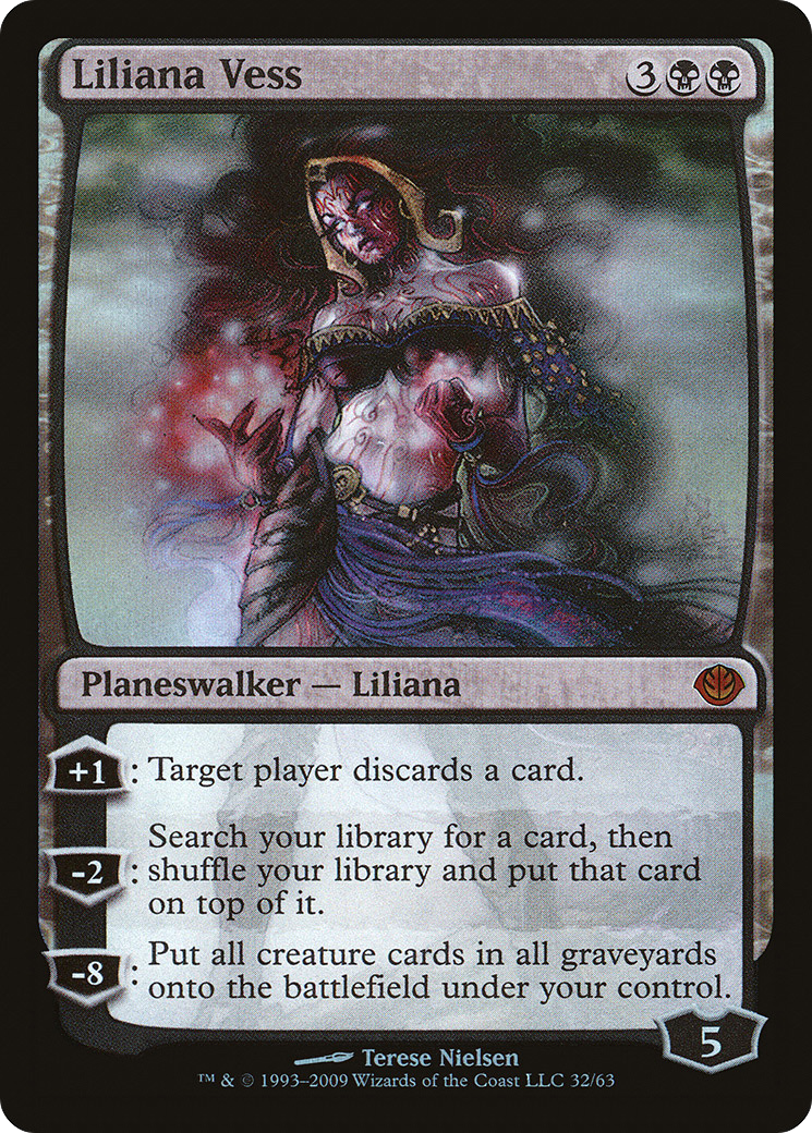 Liliana Vess [Duel Decks: Garruk vs. Liliana] MTG Single Magic: The Gathering