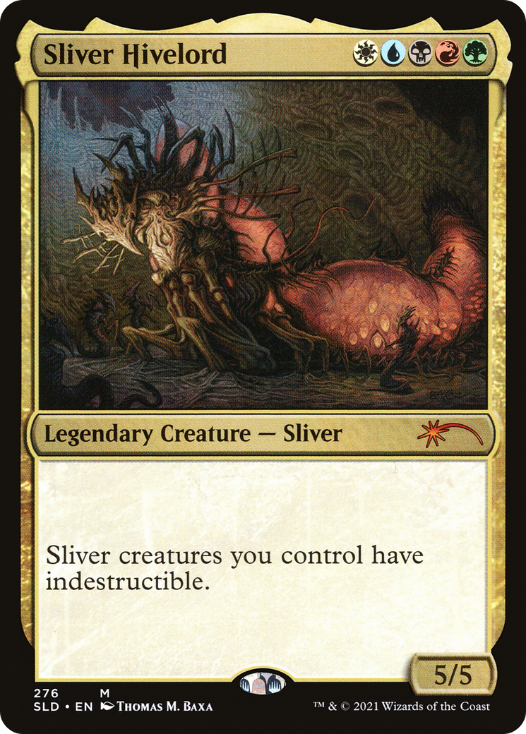 Sliver Hivelord (SLD-276) [Secret Lair] Drop Foil MTG Single Wizards of the Coast