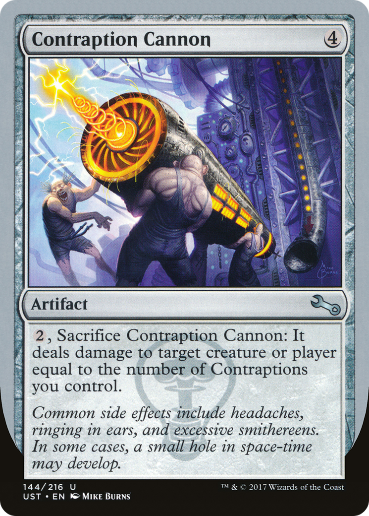 Contraption Cannon (UST-144) [Unstable] Foil MTG Single Wizards of the Coast