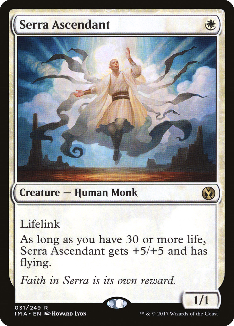 Serra Ascendant (IMA-031) [Iconic Masters] MTG Single Wizards of the Coast
