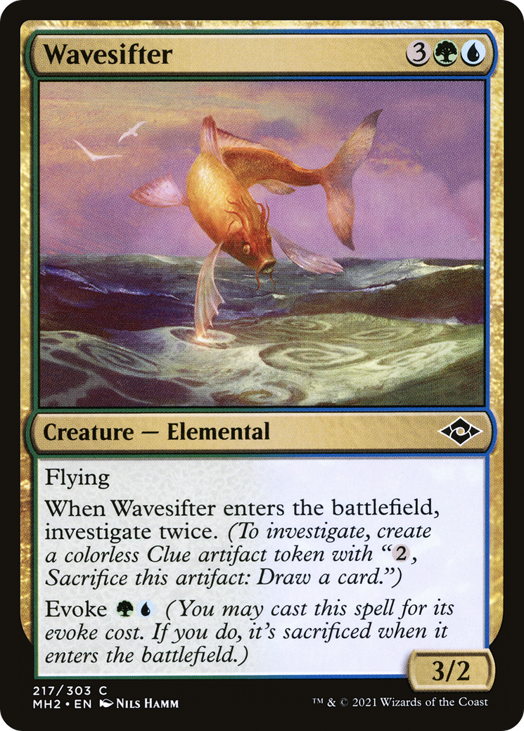 Wavesifter (MH2-217) [Modern Horizons 2] Foil MTG Single Modern Horizons 2