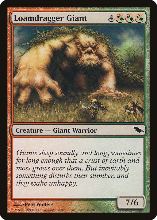 Loamdragger Giant (SHM-210) [Shadowmoor] MTG Single Wizards of the Coast