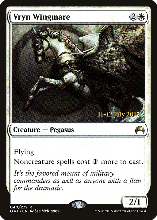 Vryn Wingmare (PRE-040) [Magic Origins Promos] Foil MTG Single Wizards of the Coast