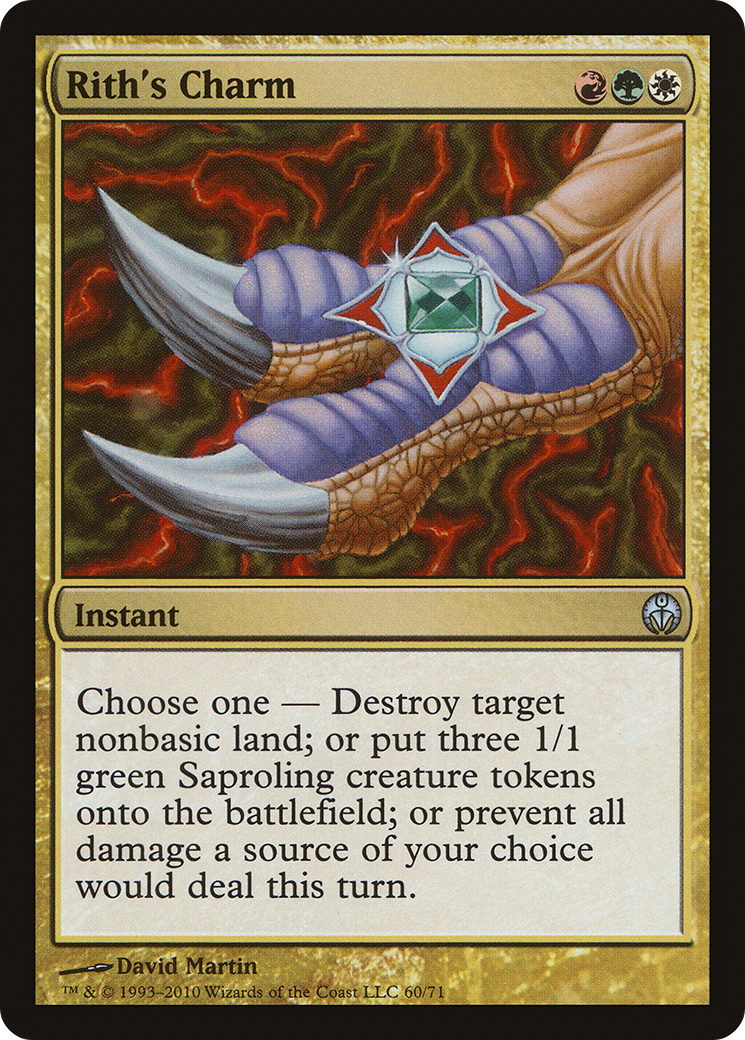 Rith's Charm (DDE-060) [Misc] Duel Decks: Phyrexia vs. the Coalition MTG Single Wizards of the Coast