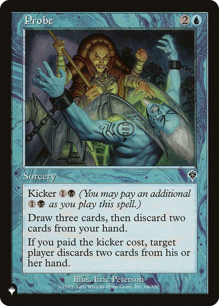 Probe (LIST-INV-66) [Mystery Booster] The List MTG Single Wizards of the Coast