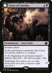 Curse of Leeches (MID-094) [Innistrad: Midnight Hunt] MTG Single Wizards of the Coast