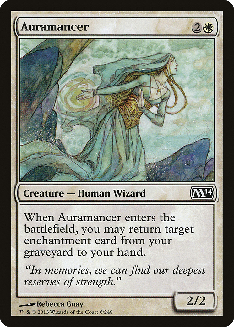 Auramancer (M14-006) [Magic 2014] MTG Single Wizards of the Coast