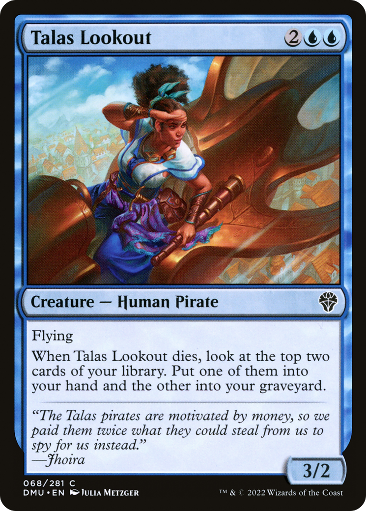 Talas Lookout (DMU-068) [Dominaria United] Foil MTG Single Wizards of the Coast