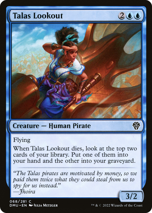 Talas Lookout (DMU-068) [Dominaria United] Foil MTG Single Wizards of the Coast