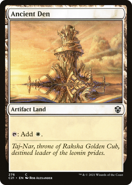 Ancient Den (C21-276) [Commander 2021] MTG Single Wizards of the Coast