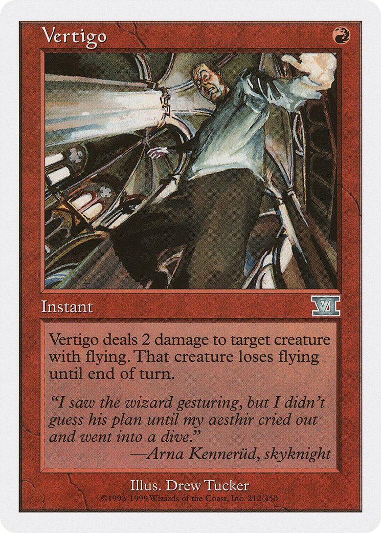 Vertigo (6ED-212) [Classic Sixth Edition] MTG Single Wizards of the Coast