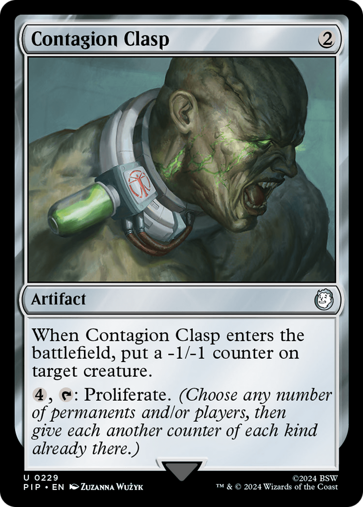 Contagion Clasp (PIP-229) [Fallout] MTG Single Wizards of the Coast