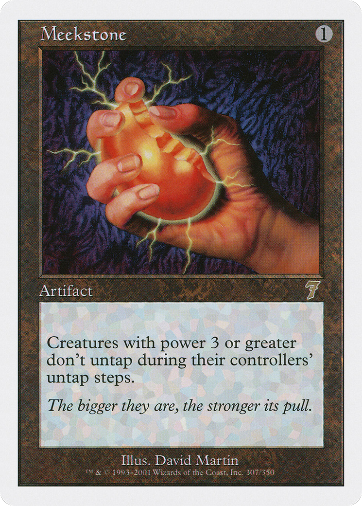Meekstone (7ED-307) [7th Edition] MTG Single Wizards of the Coast