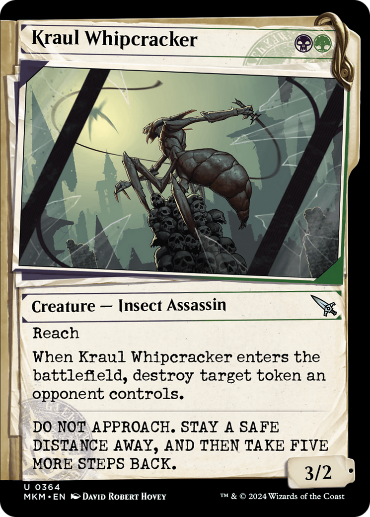 Kraul Whipcracker (MKM-364) [Murders at Karlov Manor] (Showcase) MTG Single Murders at Karlov Manor