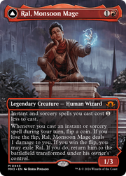 Ral, Monsoon Mage (MH3-445) [Modern Horizons 3] (Borderless) MTG Single Modern Horizons 3
