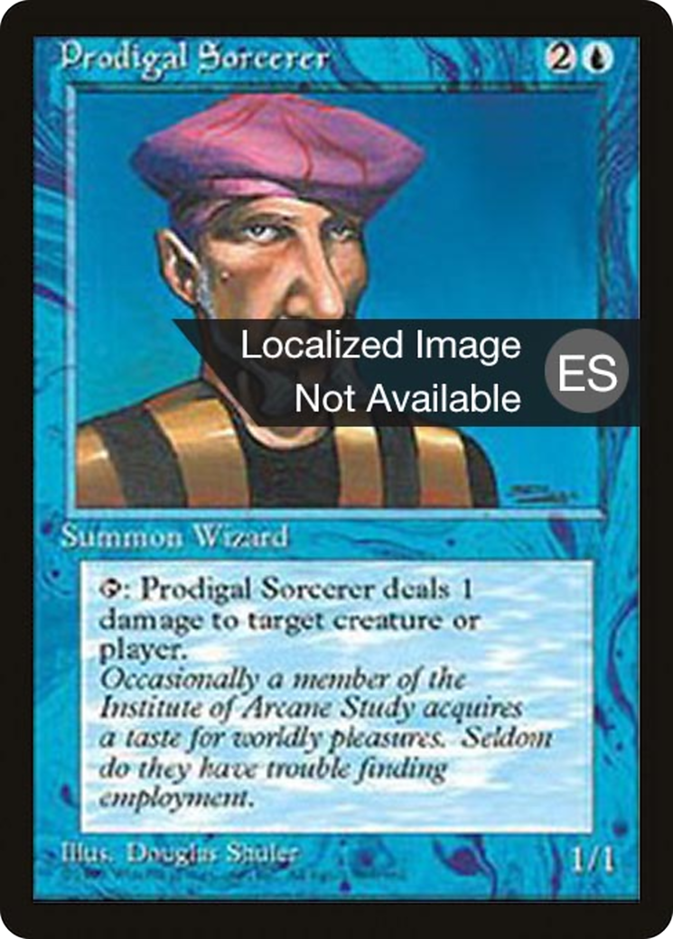 Prodigal Sorcerer (4BB-094) [Fourth Edition Foreign Black Border] MTG Single Wizards of the Coast