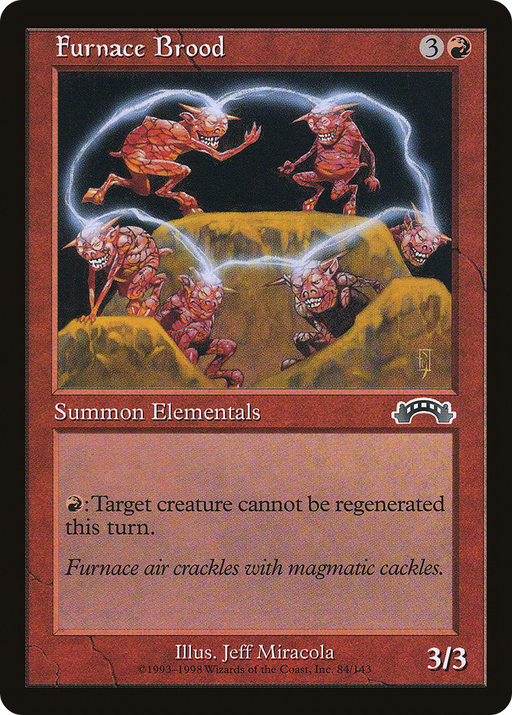 Furnace Brood (EXO-084) [Exodus] MTG Single Wizards of the Coast