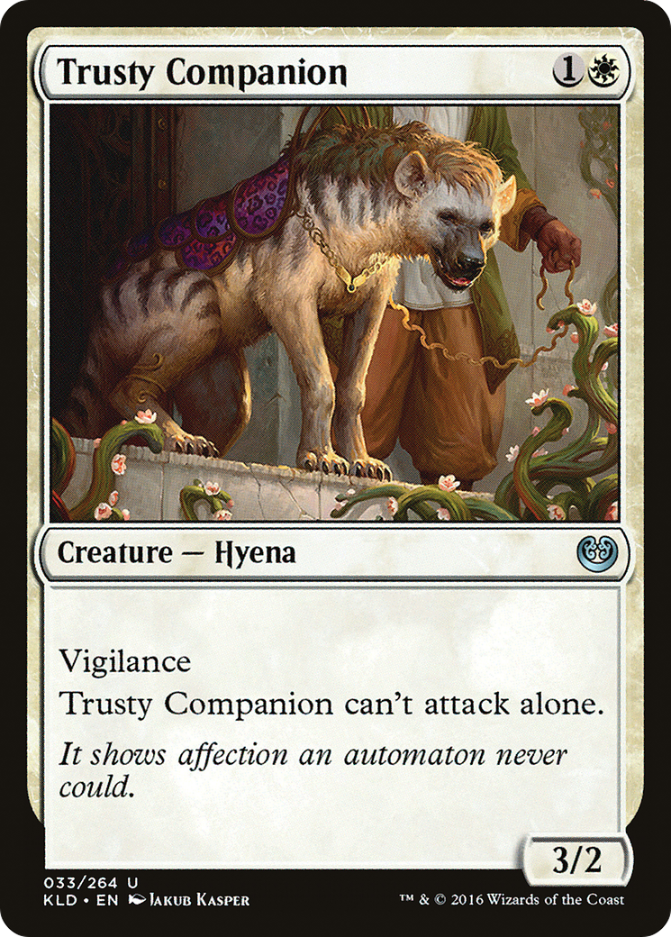 Trusty Companion (KLD-033) [Kaladesh] Foil MTG Single Wizards of the Coast