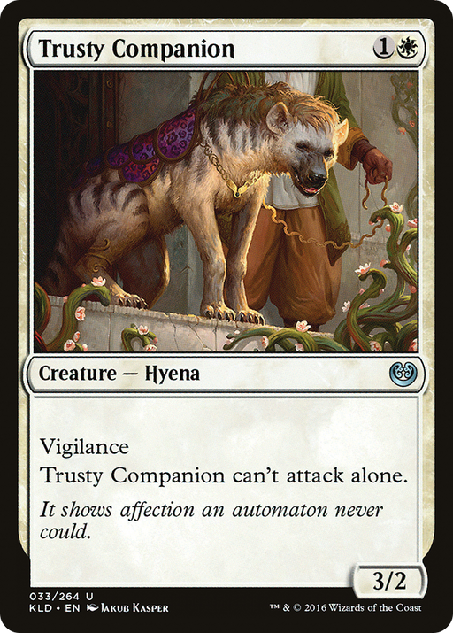 Trusty Companion (KLD-033) [Kaladesh] Foil MTG Single Wizards of the Coast