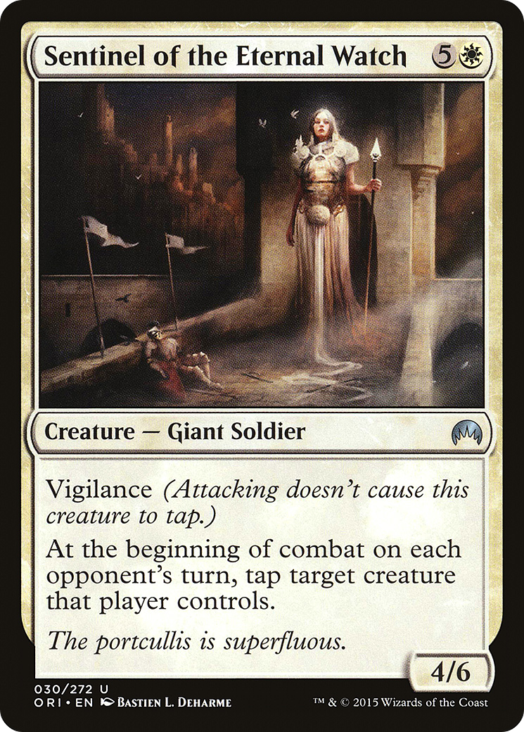 Sentinel of the Eternal Watch (ORI-030) [Magic Origins] Foil MTG Single Wizards of the Coast