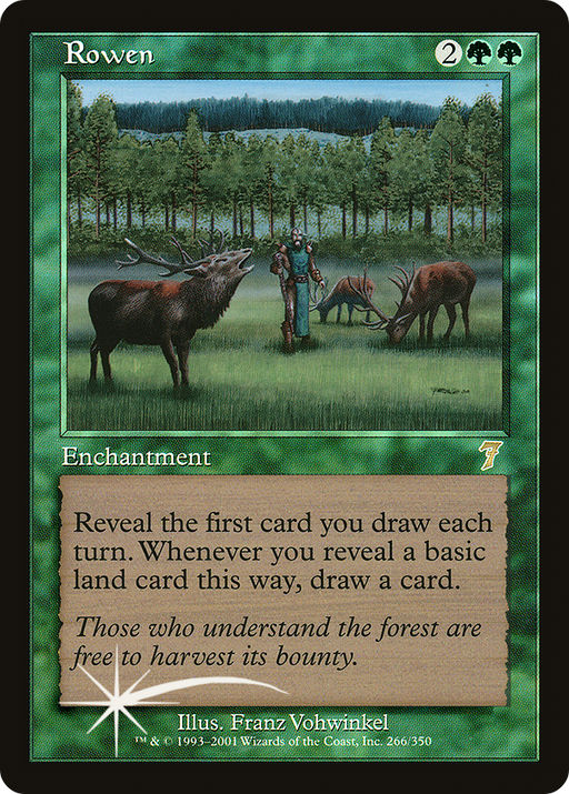 Rowen (7ED-266) [7th Edition] Foil MTG Single Wizards of the Coast
