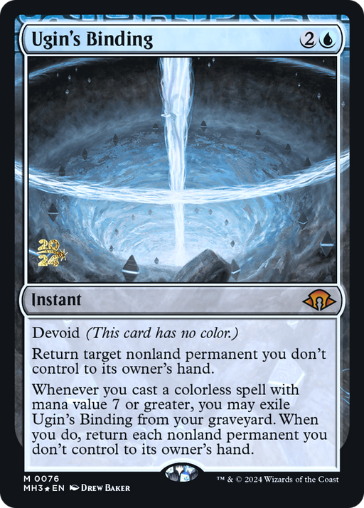 Ugin's Binding (PRE-076) [Modern Horizons 3 Promos] Foil MTG Single Wizards of the Coast