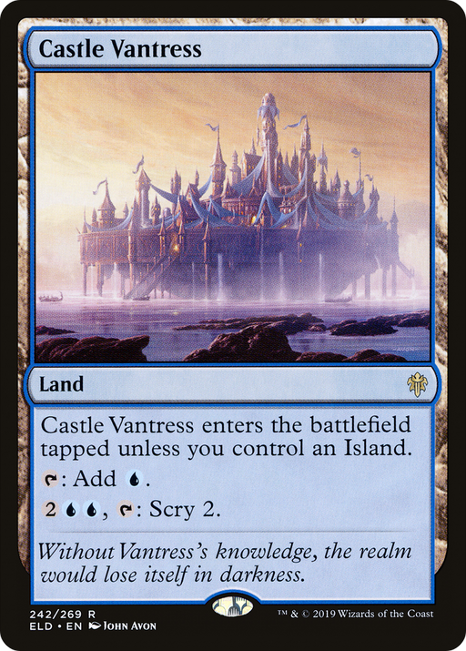 Castle Vantress (ELD-242) [Throne of Eldraine] MTG Single Wizards of the Coast