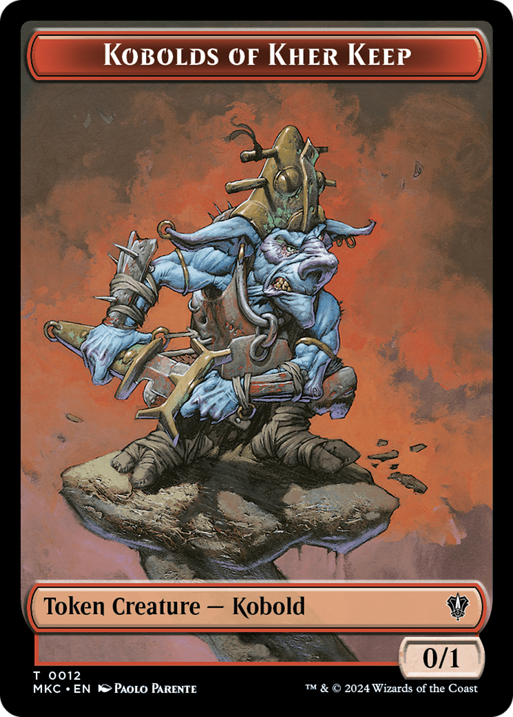 Kobolds of Kher Keep (TMKC-012) [Tokens] Murders at Karlov Manor Commander Tokens MTG Single Wizards of the Coast