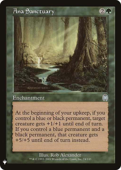 Ana Sanctuary (LIST-APC-74) [Mystery Booster] The List MTG Single Wizards of the Coast