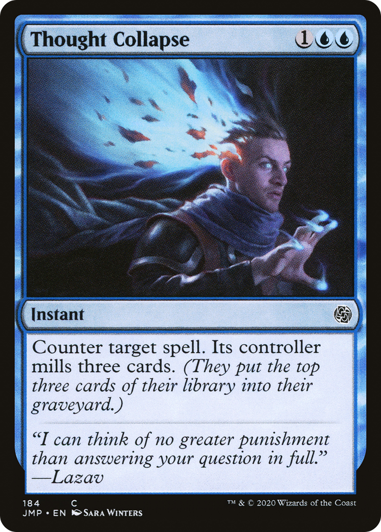 Thought Collapse (JMP-184) [Jumpstart] MTG Single Wizards of the Coast
